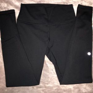 Lululemon Wunder Under Black Leggings